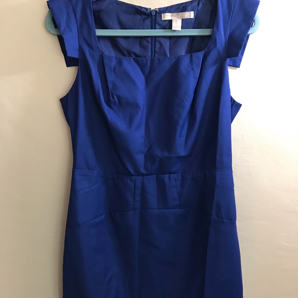 Blue dress
